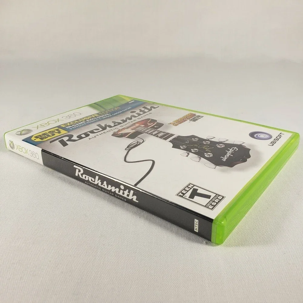 Rocksmith:‎ Best Buy Exclusive Edition Xbox 360 (2011) w/ Manual & Inserts EUC